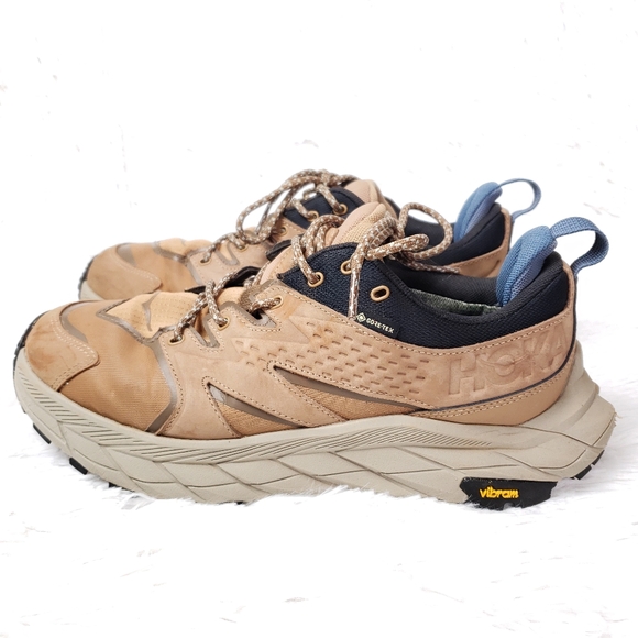 HOKA Anacapa Low GTX Women's 9.5 Tigers Eye Sneakers Vibram - Picture 2 of 12